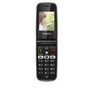 EMPORIA ACTIVE GLAM SENIOR PHONE 4G 2.2" TASTI GRANDI SOS ANDROID 8.1 FOTOCAMERA BLACK