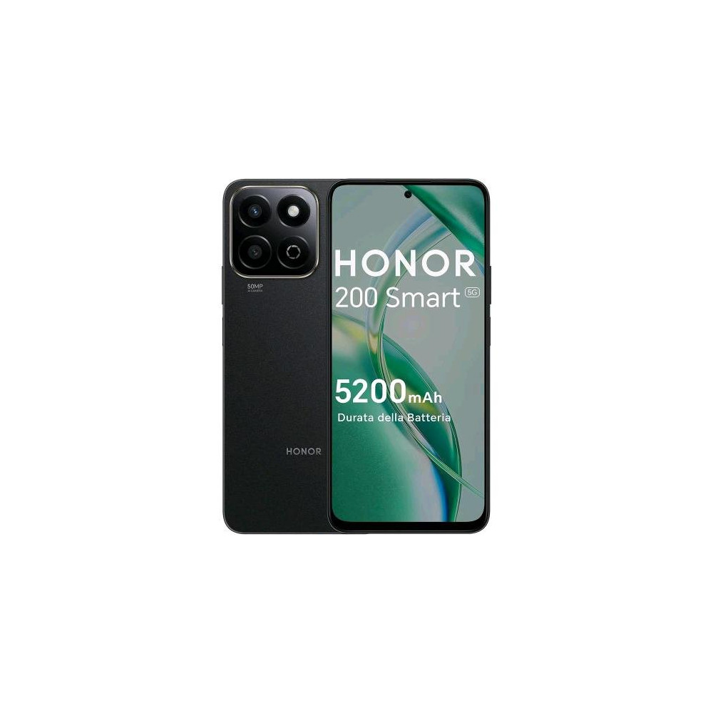 HONOR 200 SMART 5G DUAL SIM 6.8" OCTA CORE 256GB RAM 4GB 5G WIND3 BLACK