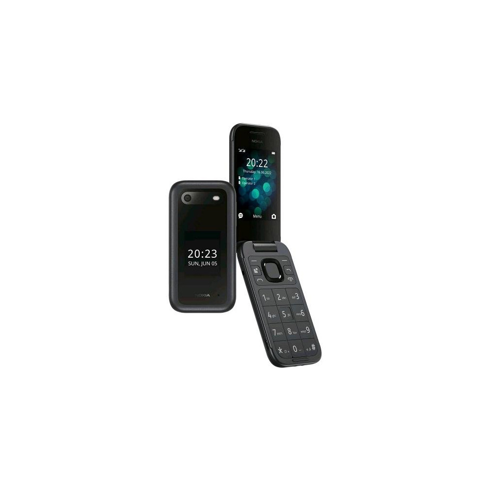 NOKIA 2660 FLIP 4G DUAL SIM 2.8" CLAMSHELL FOTOCAMERA BLUETOOTH 4G LTE EUROPA BLACK
