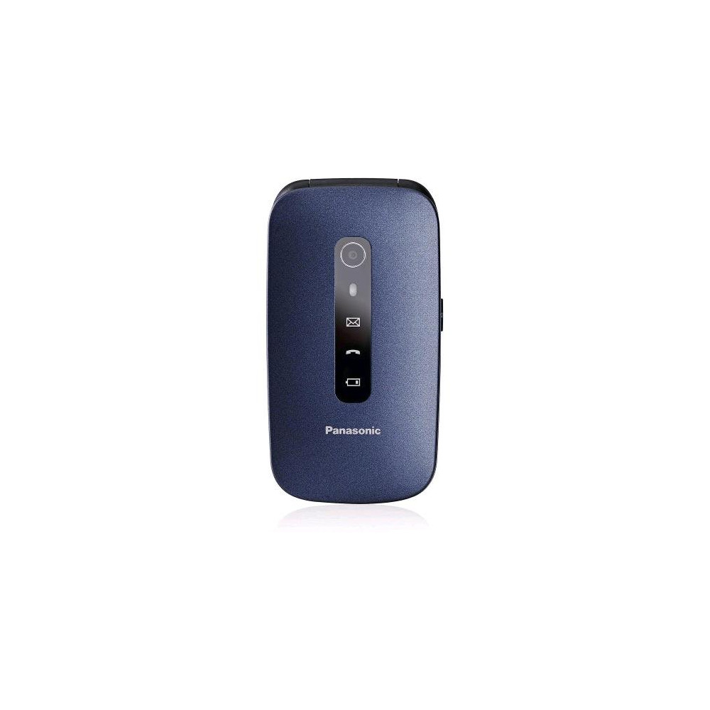 PANASONIC KX-TU550EXC 4G SENIOR PHONE 2,8" CLAMSHELL FOTOCAMERA 1.2MPx 300 ORE STANDBY 4G LTE ITALIA BLU