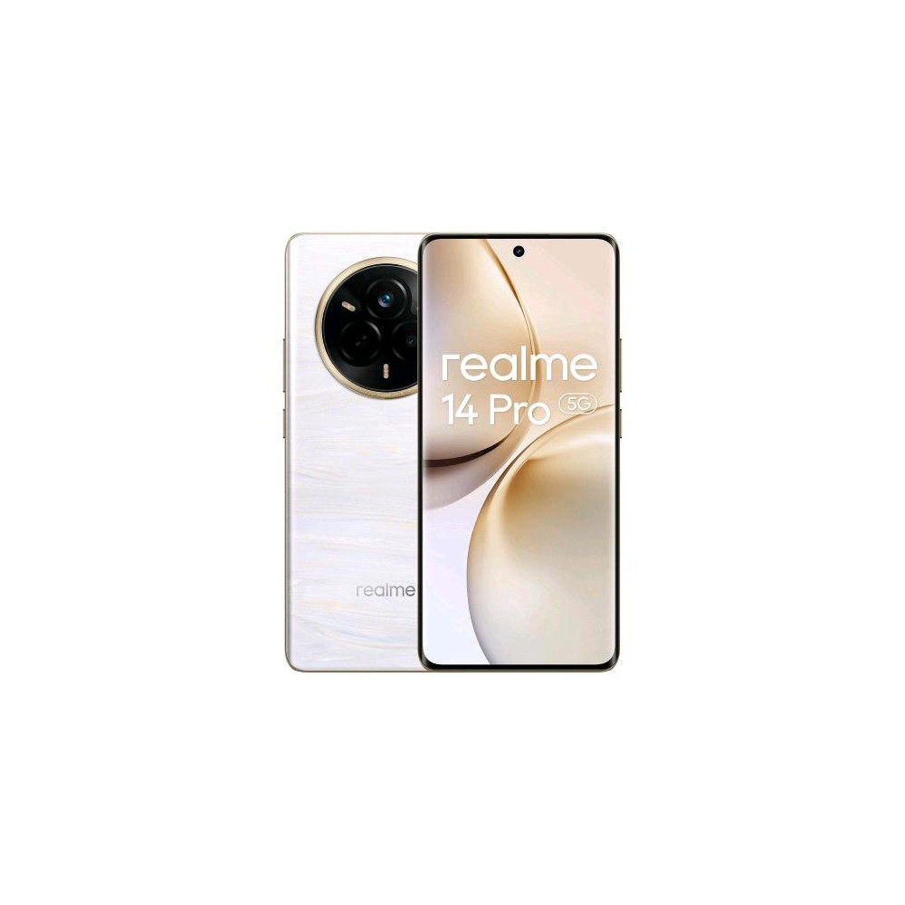 REALME 14 PRO 5G DUAL SIM Ai 6.77" OCTA CORE 512GB RAM 12GB 5G ITALIA PEARL WHITE
