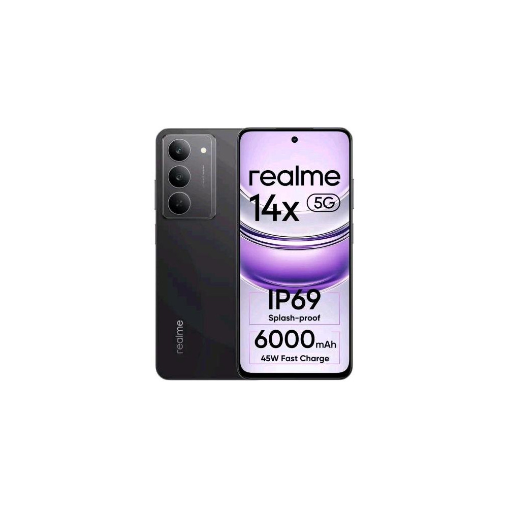 REALME 14x 5G DUAL SIM 6.67" OCTA CORE 256GB RAM 8GB 5G ITALIA CARBON BLACK
