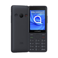 TCL ONETOUCH 4022s DUAL SIM 2.8" MOBILEPHONE 2G TASTI GRANDI PULSANTE SOS POSTERIORE ITALIA DARK NIGHT GREY