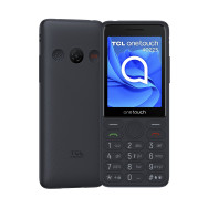 TCL ONETOUCH 4022s DUAL SIM 2.8" MOBILEPHONE 2G TASTI GRANDI PULSANTE SOS POSTERIORE ITALIA DARK NIGHT GREY