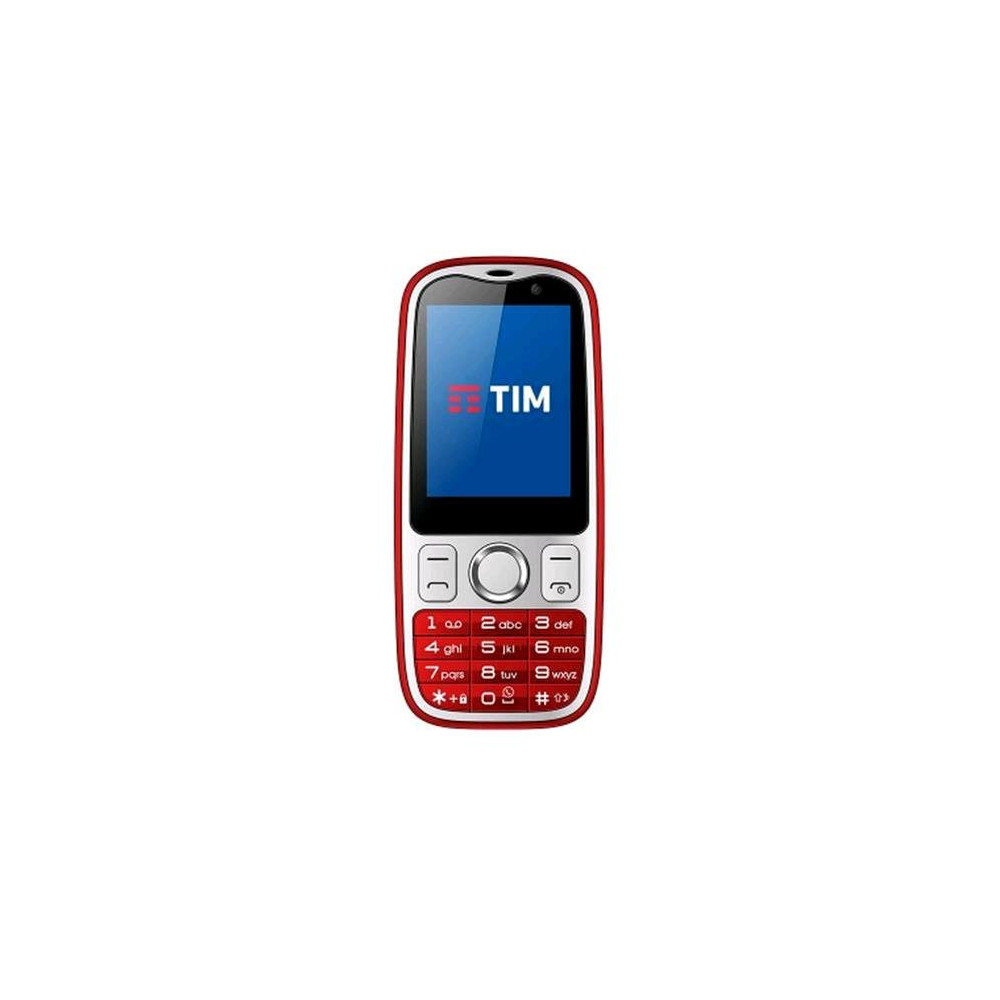 TIM EASY 4G 2.4" 4G LTE WHATSAPP INTEGRATO TIM RED