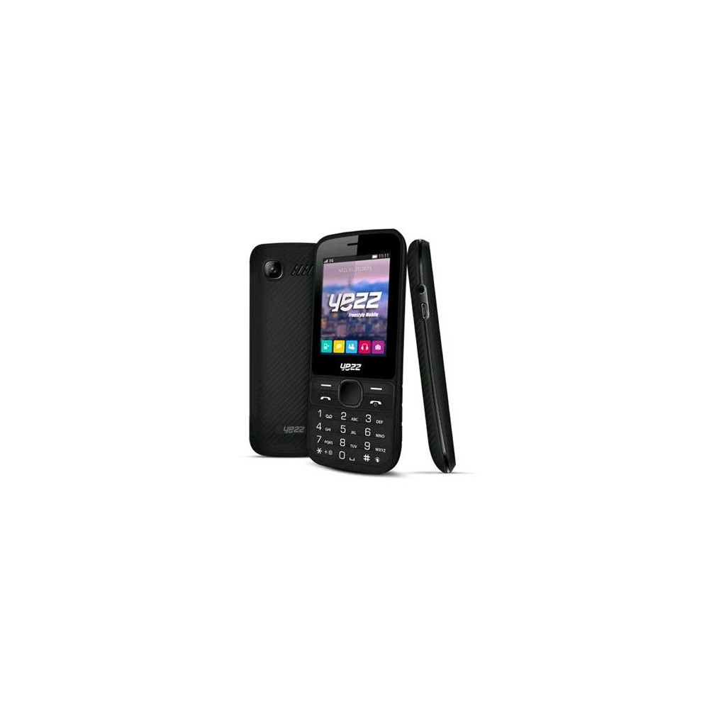 YEZZ C60 3G DUAL SIM 2.4" FOTOCAMERA 1.3MPX 3G BLUETOOTH COLORE NERO