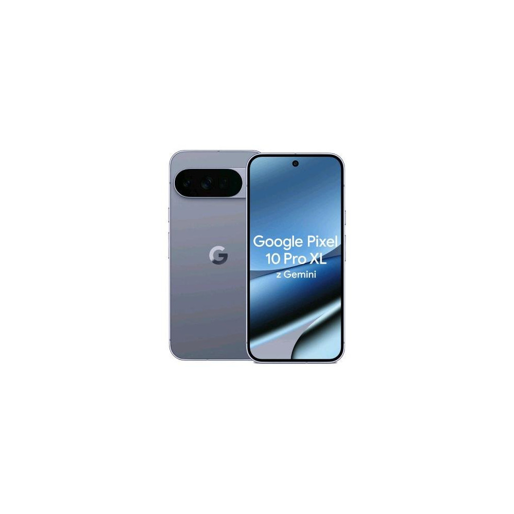 GOOGLE PIXEL 10 PRO XL 5G DUAL SIM 6.8" SUPER ACTUA OCTA CORE 512GB RAM 16GB 5G GEMINI ITALIA MOONSTONE GRIGIO ARGENTO