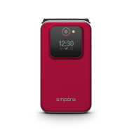 EMPORIA JOY LTE 2.8" EASY PHONE CLAMSHELL FOTOCAMERA 2 MP 4G LTE ITALIA RED