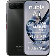 ZTE NUBIA AIR 5G DUAL SIM 6.78" OCTA CORE 256GB RAM 8GB 5G ITALIA TITANIUM BLACK