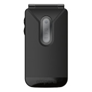 EMPORIA TALKglam 2.4" EASY PHONE CLAMSHELL TRA TASTI SELEZIONE RAPIDA FLIP ATTIVO COMPATIBILE CON APPARECCHI ACUSTICI NERO