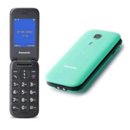 PANASONIC KX-TU400EXC 2.4" EASY PHONE CLAMSHELL FOTOCAMERA BLUETOOTH RESISTENTE AGLI URTI ITALIA TIFFANY GREEN