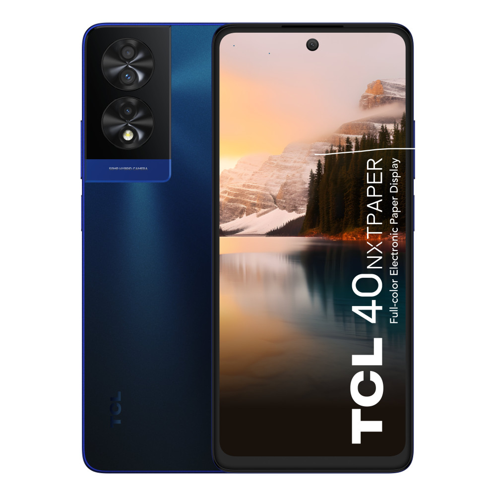 TCL 40 NXTPAPER DUAL SIM 6.78" OCTA CORE 256GB RAM 8GB 4G LTE ITALIA MIDNIGHT BLUE