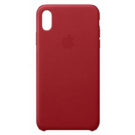 iPhone XS Max Leather Case - (PRODUCT)RED - MRWQ2ZM/A