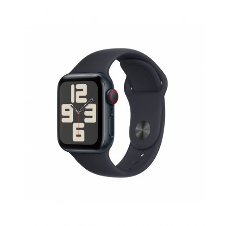 Apple Watch SE GPS + Cellular 40mm Cassa in alluminio mezzanotte - Cinturino sport mezzanotte - S/M - MRG73QL/A