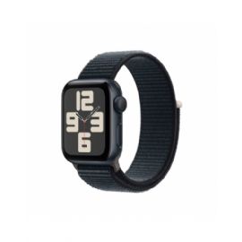 Apple Watch SE GPS 40mm Midnight Aluminium Case with Midnight Sport Loop - MRE03QL/A