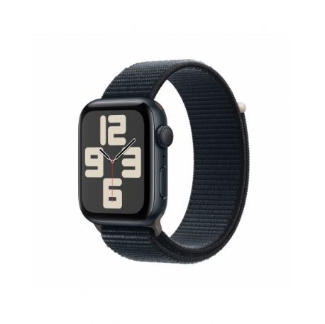 Apple Watch SE GPS 44mm Cassa in alluminio mezzanotte -  Mezzanotte sport loop - MREA3QL/A