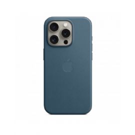 iPhone 15 Pro Custodia MagSafe in tessuto FineWoven - Blu pacifico - MT4Q3ZM/A