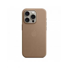 iPhone 15 Pro Custodia MagSafe in tessuto FineWoven - Grigio talpa - MT4J3ZM/A