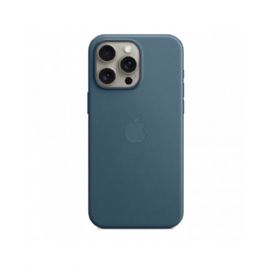 iPhone 15 Pro Max Custodia MagSafe in tessuto FineWoven - Blu pacifico - MT4Y3ZM/A