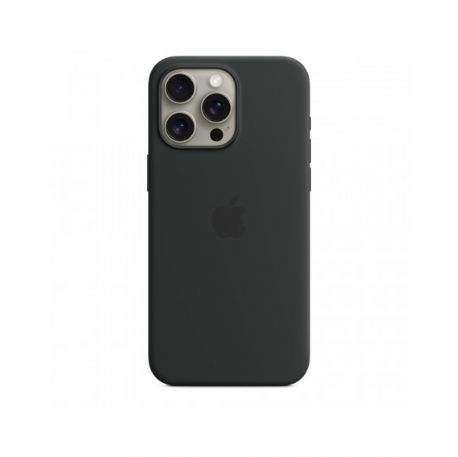 iPhone 15 Pro Max Custodia MagSafe in silicone - Nero - MT1M3ZM/A