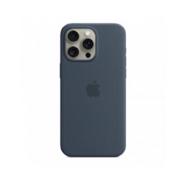 iPhone 15 Pro Max Custodia MagSafe in silicone - Blu tempesta - MT1P3ZM/A