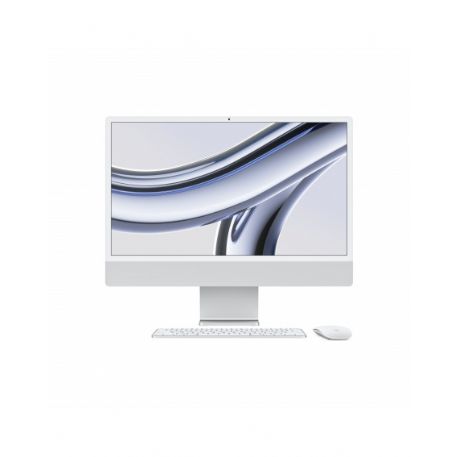 iMac argento - RAM 8GB di memoria unificata - HD SSD 256GB - Senza Ethernet - Magic Mouse - Magic Keyboard con Touch ID - Italiano - Z195|MQR93T/A|11112