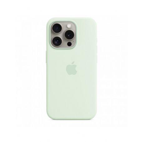 iPhone 15 Pro Custodia MagSafe in silicone - Menta fredda - MWNL3ZM/A