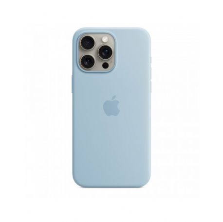 iPhone 15 Pro Max Custodia MagSafe in silicone - Blù chiaro - MWNR3ZM/A
