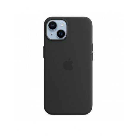 iPhone 14 Custodia MagSafe in silicone - Mezzanotte - MPRU3ZM/A
