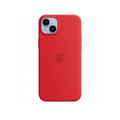 iPhone 14 Plus Custodia MagSafe in silicone - (PRODUCT)RED - MPT63ZM/A