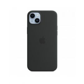 iPhone 14 Plus Custodia MagSafe in silicone - Mezzanotte - MPT33ZM/A