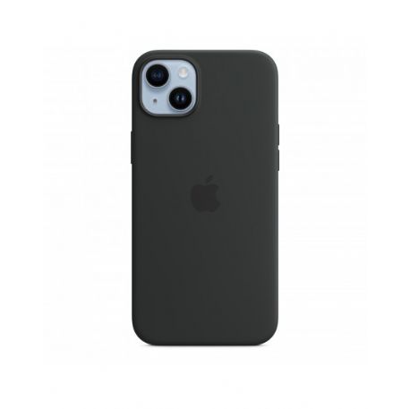 iPhone 14 Plus Custodia MagSafe in silicone - Mezzanotte - MPT33ZM/A