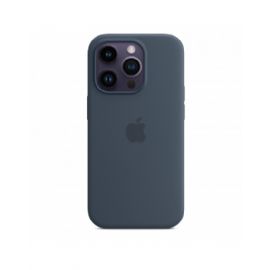 iPhone 14 Pro Custodia MagSafe in silicone - Blu tempesta - MPTF3ZM/A