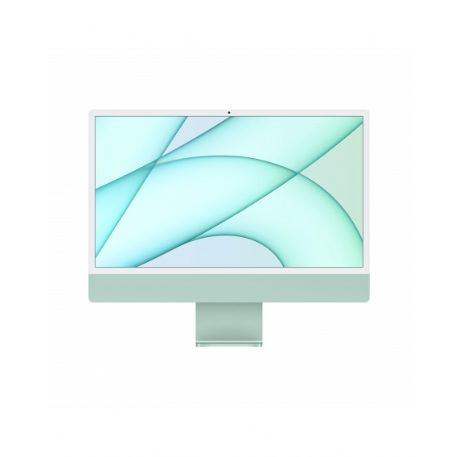 iMac 24'' Retina 4.5K: CPU Apple M1 chip 8-core / GPU 7-core / Ram 8GB / HD 256GB - Verde - MJV83T/A