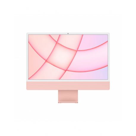 iMac 24'' Retina 4.5K: CPU Apple M1 chip 8-core / GPU 7-core / Ram 8GB / HD 256GB - Rosa - MJVA3T/A