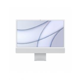 iMac 24'' Retina 4.5K: CPU Apple M1 chip 8-core / GPU 7-core / Ram 8GB / HD 256GB - Argento - MGTF3T/A