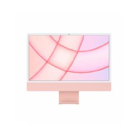 iMac 24'' Retina 4.5K: CPU Apple M1 chip 8-core / GPU 8-core / Ram 8GB / HD 256GB / Ethernet / Touch ID - Rosa - MGPM3T/A